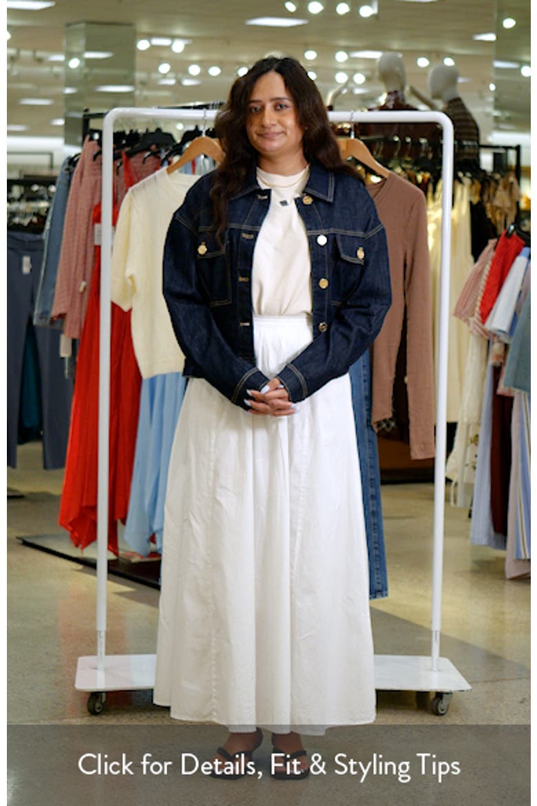 Cinch Waist Denim Jacket video