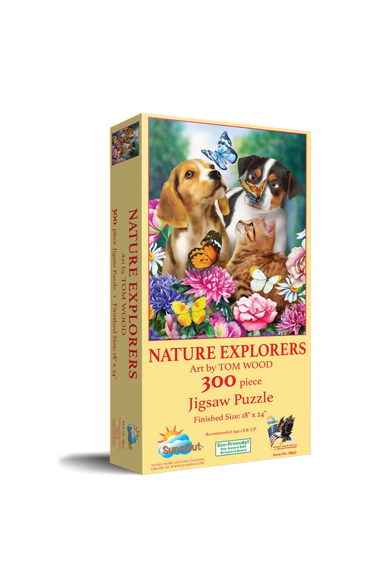 Nature Explorers 300 piece Jigsaw Puzzle for Adults, Main, color, Multicolor