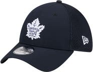 New Era Men's New Era Navy Toronto Maple Leafs Logo 39THIRTY Flex Hat