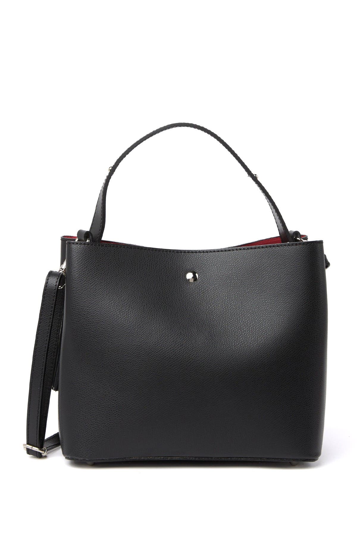 MASSIMO CASTELLO Squared Leather Top Handle Bag (Women) | Nordstromrack