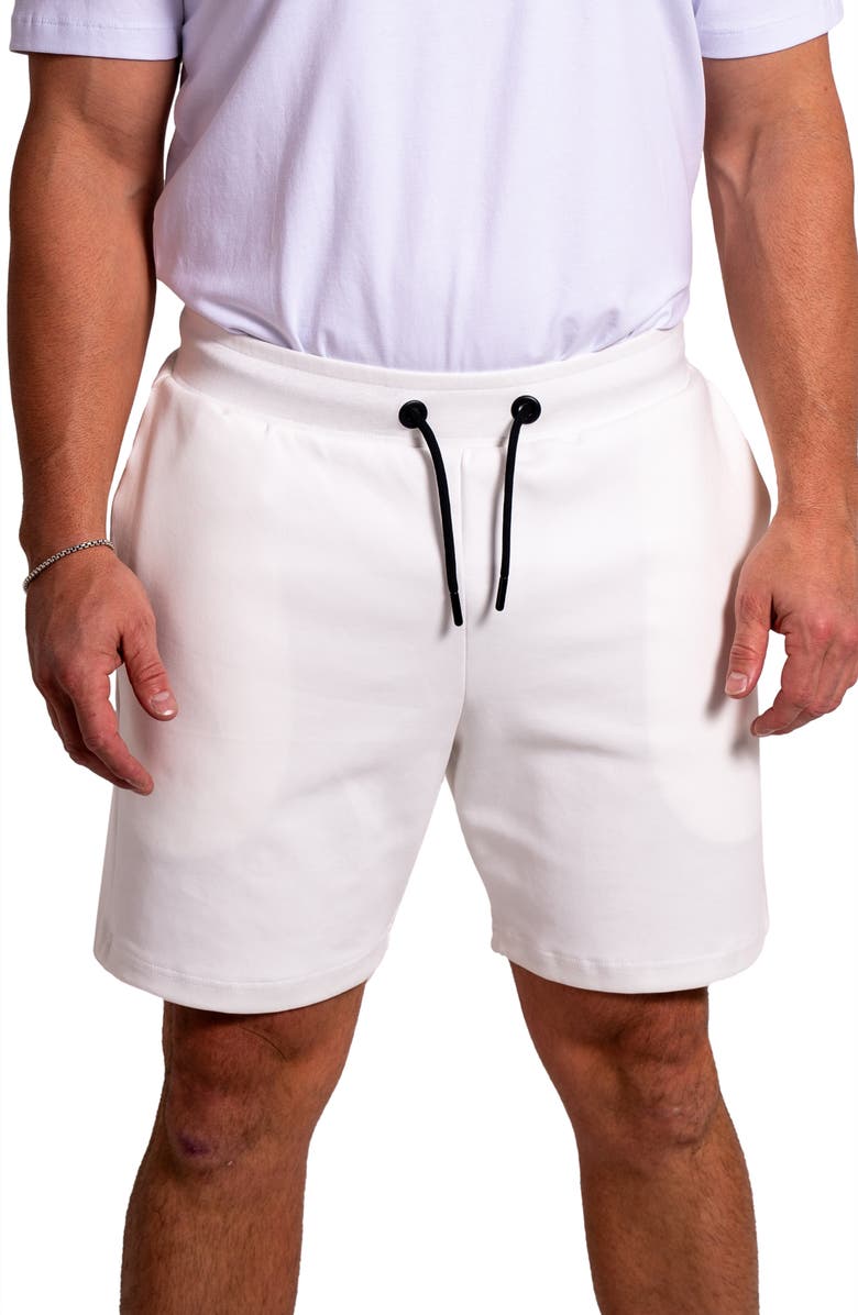 Maceoo Solidpocket 76 Drawstring Shorts S, Main, color, White