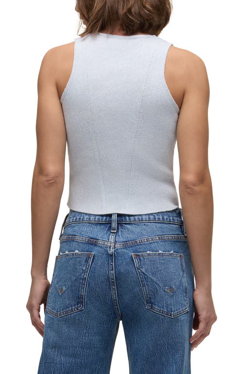 Hudson Sleeveless V Neck Sweater