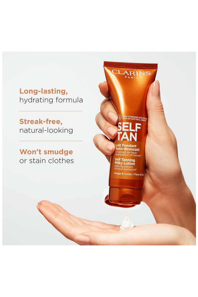 Self Tanning Face & Body Milky Lotion, Alternate, color, NO COLOR