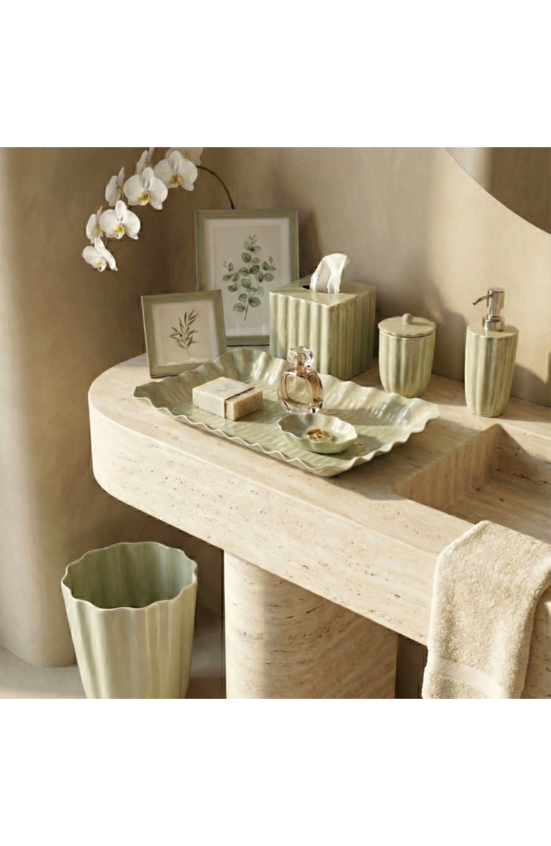 Be Home Nera Tray, Alternate, color, Light Green