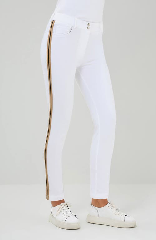 Anatomie Luli Stripe Performance Cotton Skinny Pant