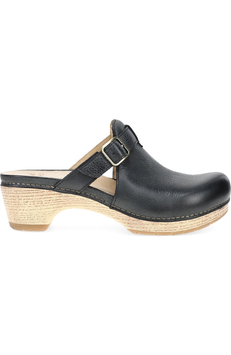 Dansko Leandra Clog, Alternate, color, Black