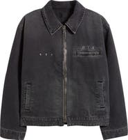RtA Easton Denim Workwear Jacket
