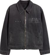 RtA Easton Denim Workwear Jacket