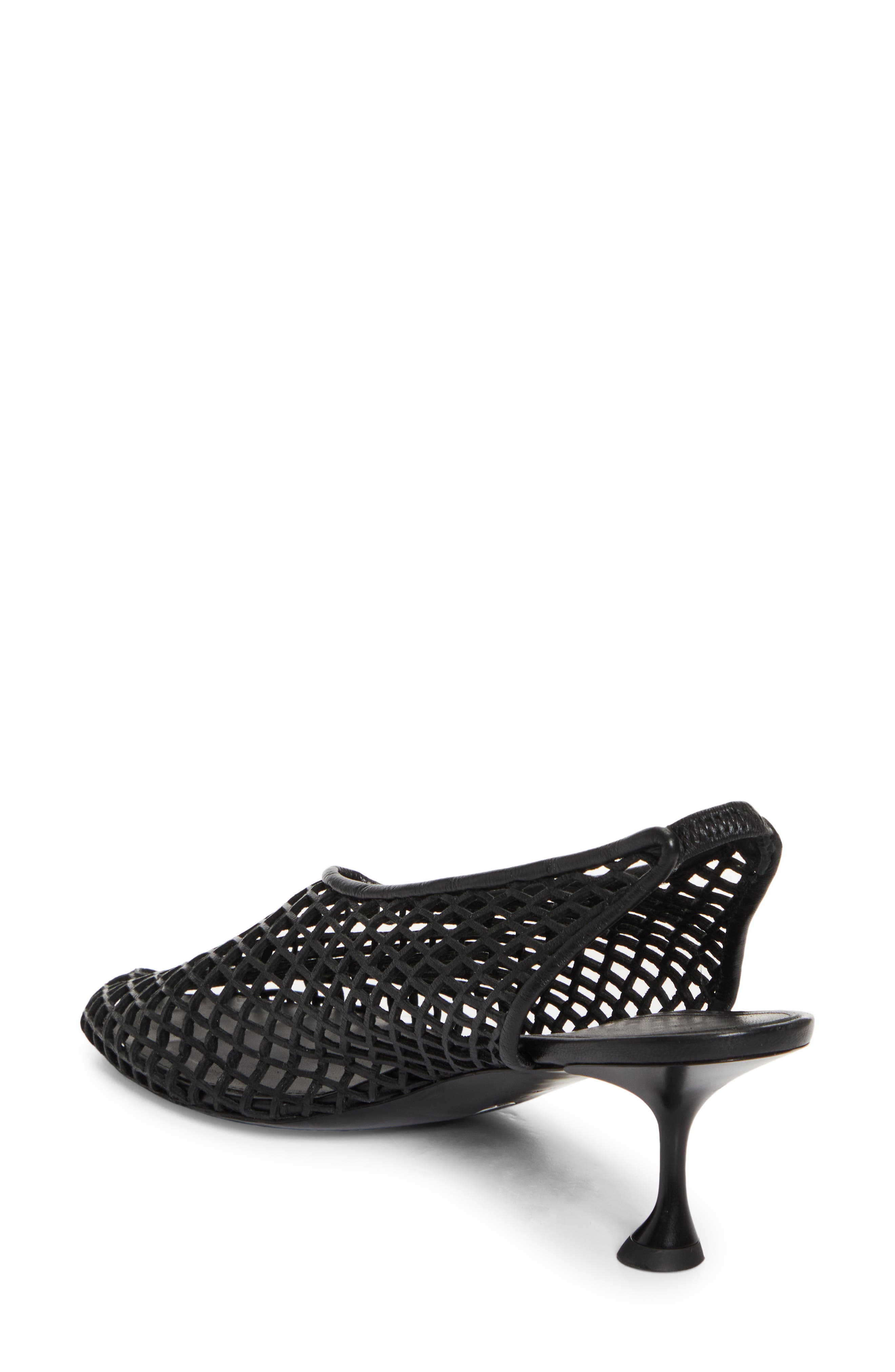 Proenza Schouler Tee Perforated Slingback Pump, Alternate, color, 