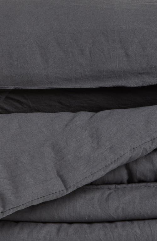 Ugg(r) Devon Comforter & Sham Set In Charcoal