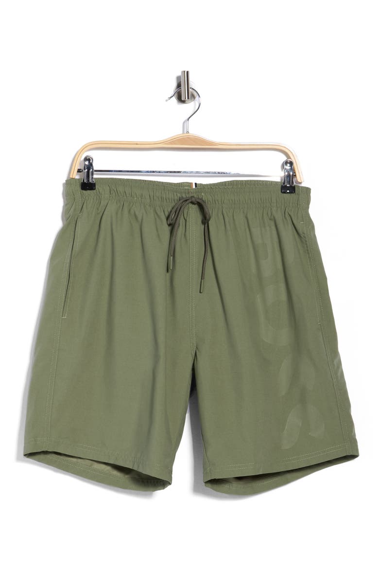 Orca Swim Trunks, Alternate, color, GREEN