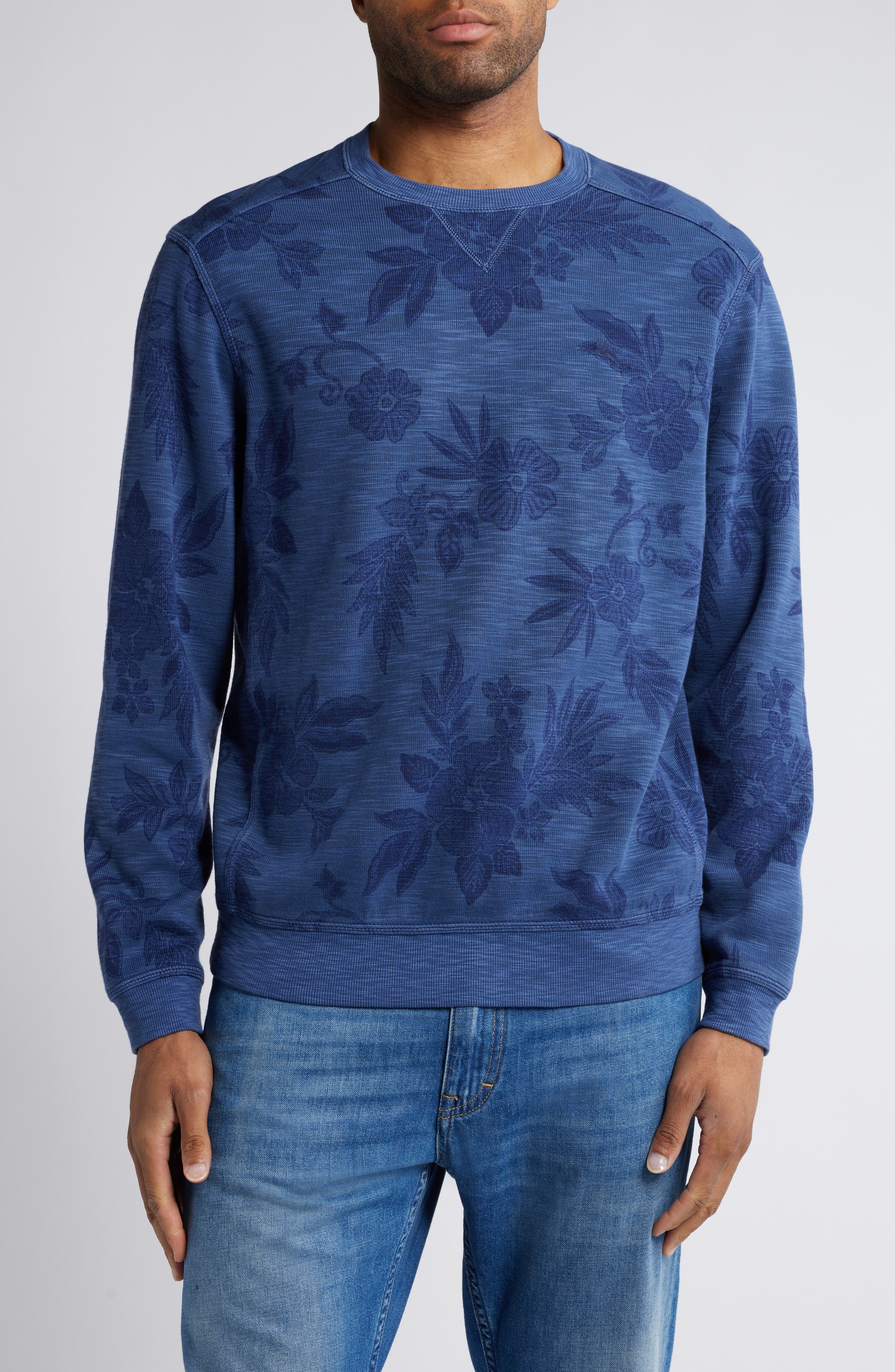 Tommy Bahama Tobago Bay Blooms Floral Sweatshirt