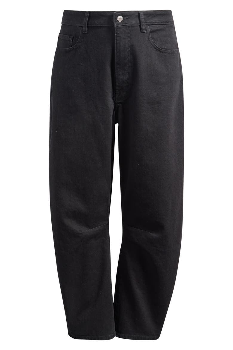 Soft Curve Barrel Jeans, Alternate, color, INKWELL