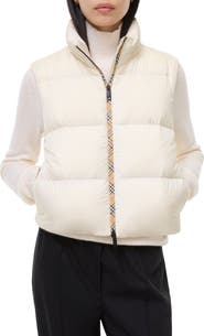 Burberry Detachable Sleeve Nylon Langdale Puffer Jacket