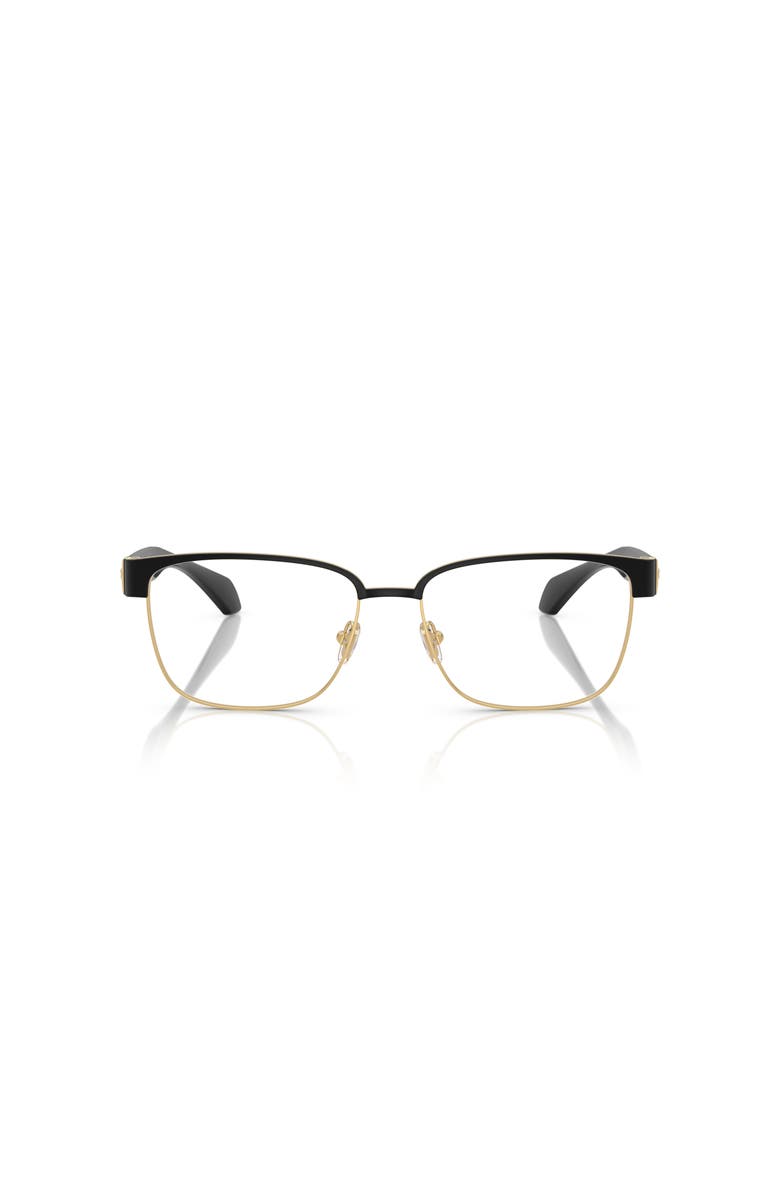 Versace 57mm Square optical glasses, Alternate, color, Black