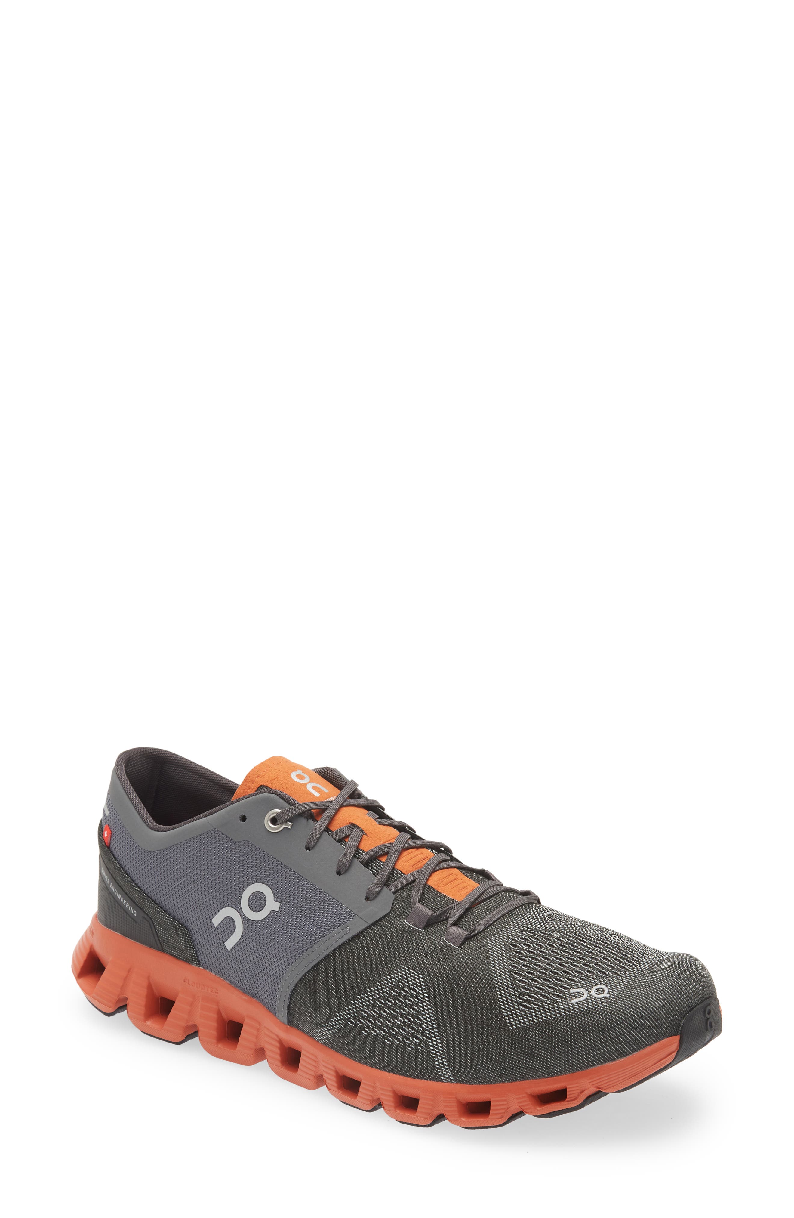 Cloud X Training Shoe - Men, Main, color, RUST/ROCK