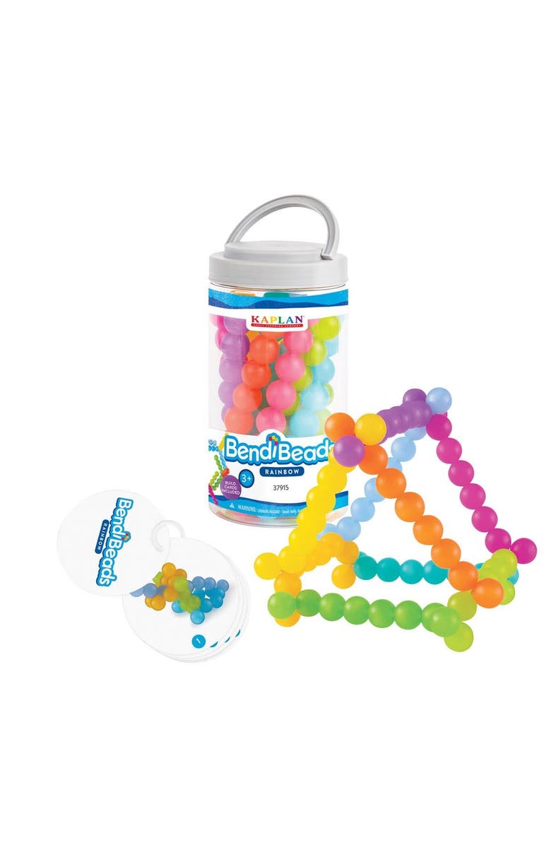 Kaplan Early Learning Company BendiBeads - Rainbow - Set of 12, Main, color, Rainbow