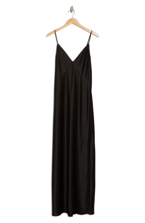 Rag & Bone Rissa Bias Cut Slipdress In Black