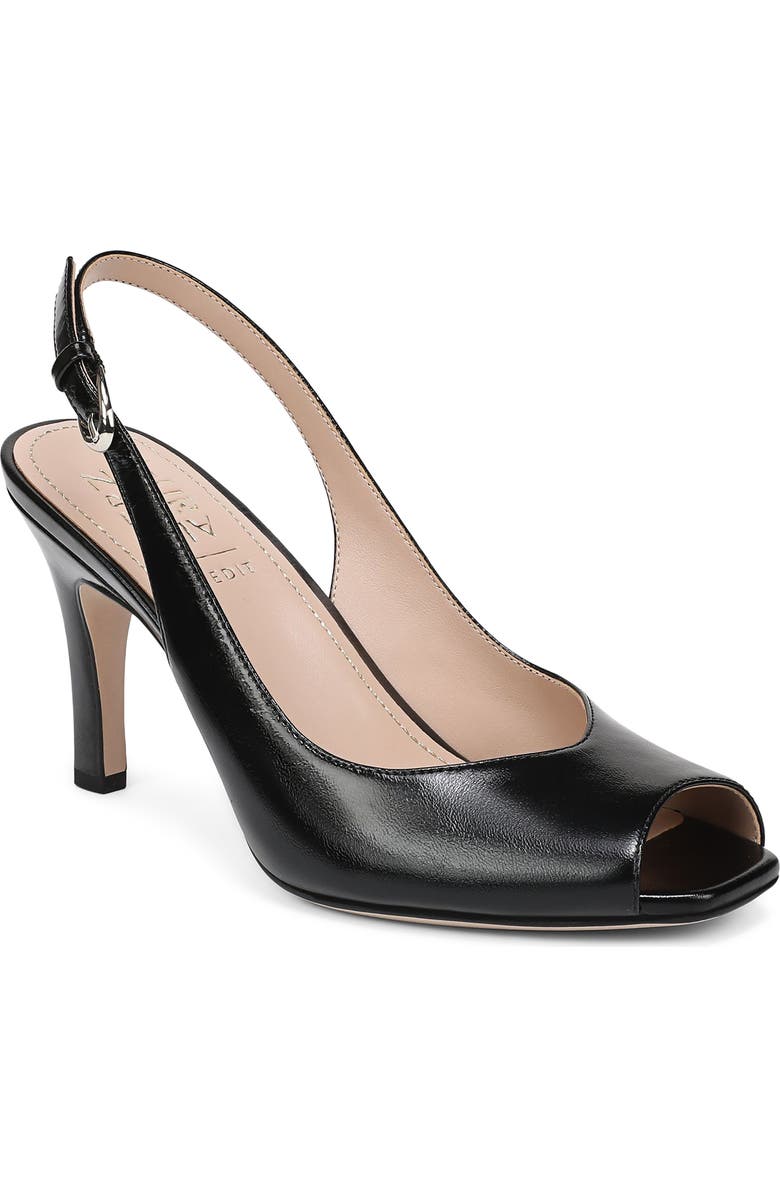 27 EDIT Naturalizer Alexa Peep Toe Slingback Pump, Main, color,