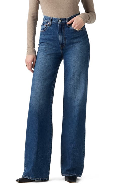 Ribcage High Waist Wide Leg Jeans