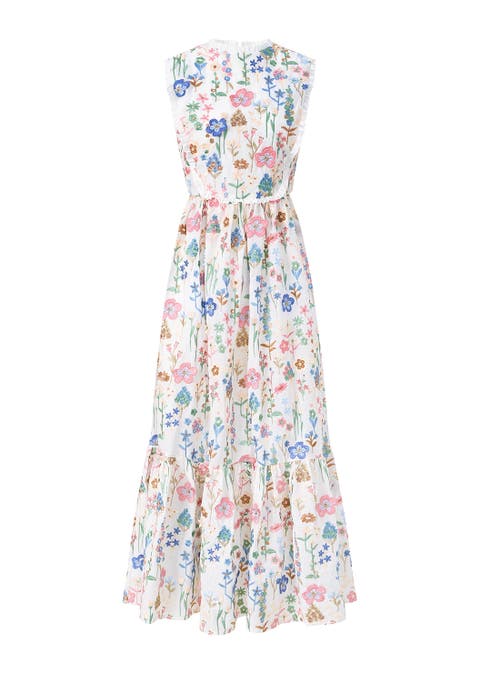 Everly Embroidered Maxi Dress