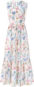Marlo Kids Everly Embroidered Maxi Dress