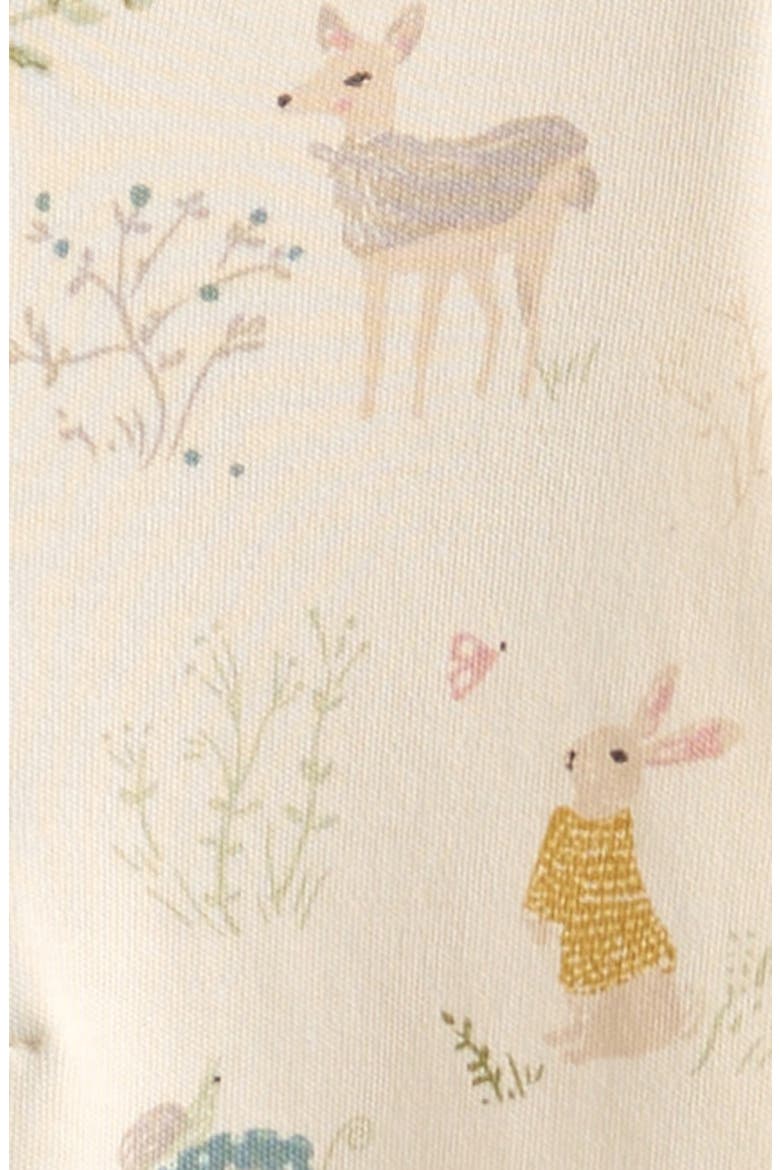 Patch Pocket Organic Cotton Romper, Alternate, color, FOREST FABLE