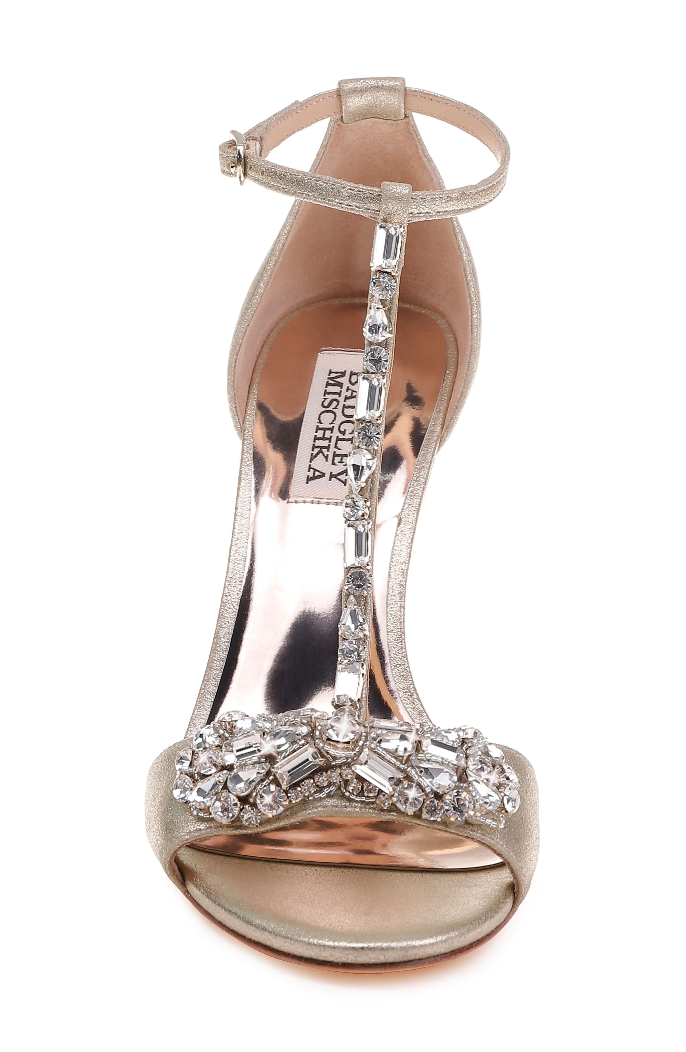 Badgley Mischka Collection Badgley Mischka Pascale T-Strap Sandal, Alternate, color, 