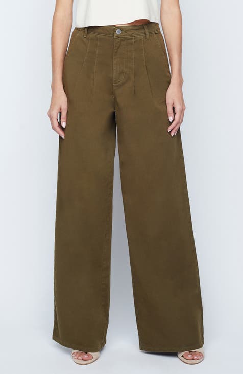 Jayce Pleated High Waist Wide Leg Pants