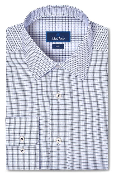 Slim Fit Stretch Twill Shirt