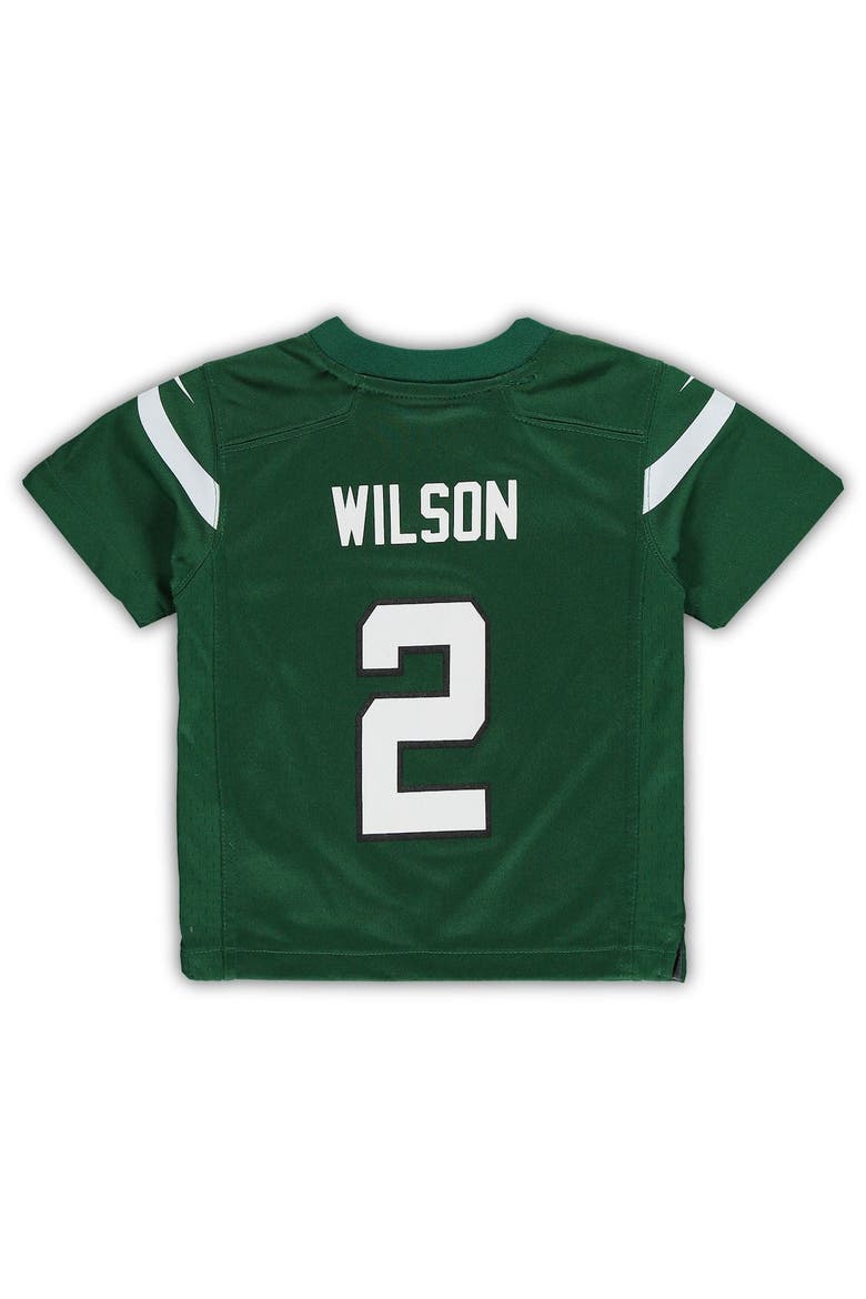 Toddler Nike Zach Wilson Green New York Jets Game Jersey, Alternate, color, Green