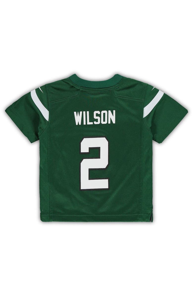 Nike Toddler Nike Zach Wilson Green New York Jets Game Jersey, Alternate, color,