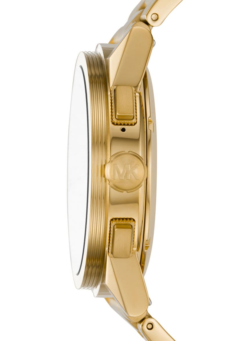 Grayson Smart Bracelet Watch, 47mm, Alternate, color, GOLD