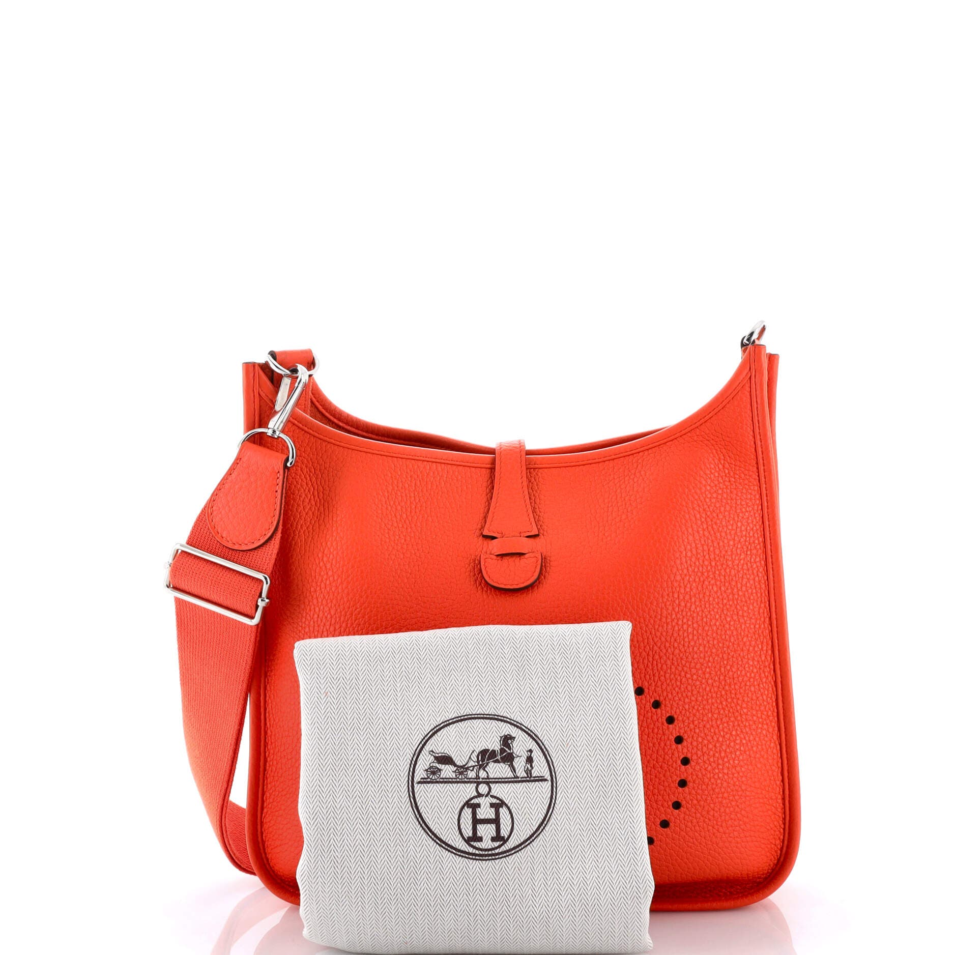 Pre-Owned Hermes Evelyne Bag Gen III Clemence PM, Alternate, color, 