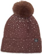 Nanette Lepore Studded Rib Beanie