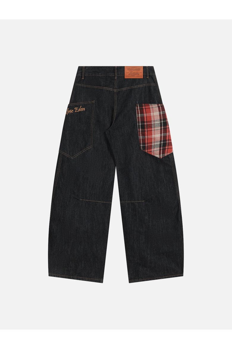 Baggy Barrel Jeans, Alternate, color, Black