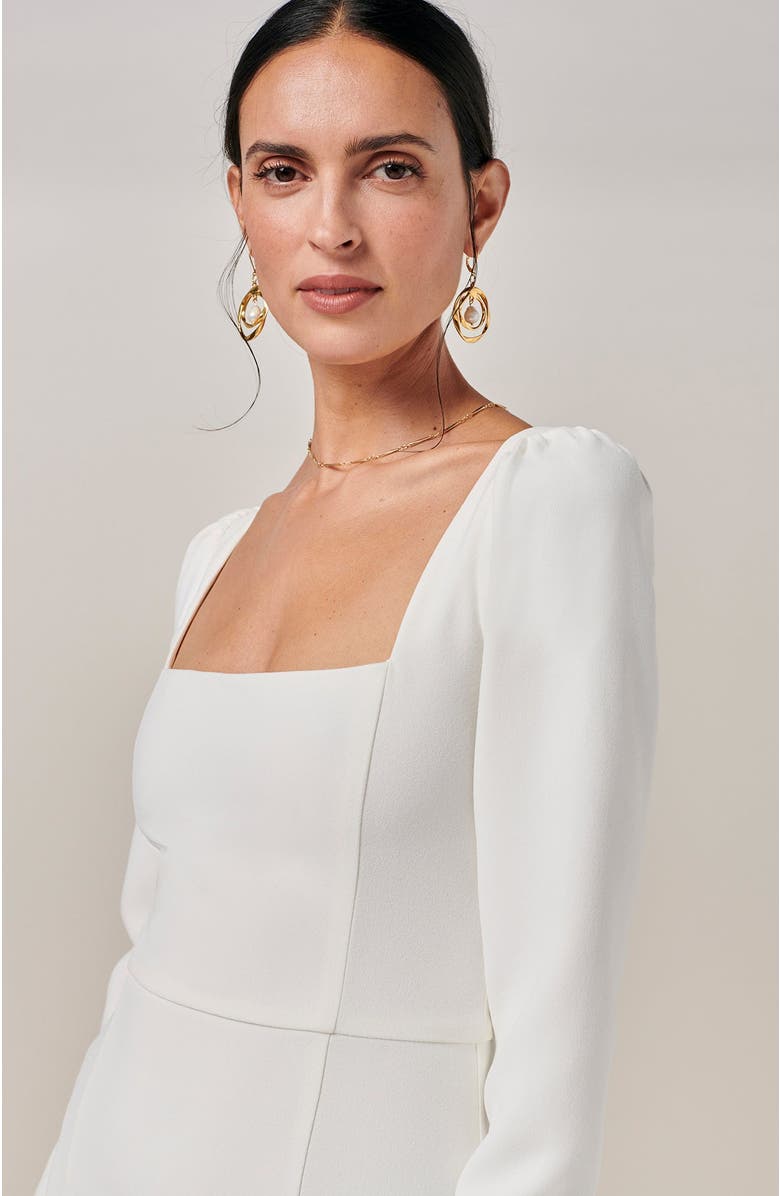 BWLDR Amaria Gown, Alternate, color, White