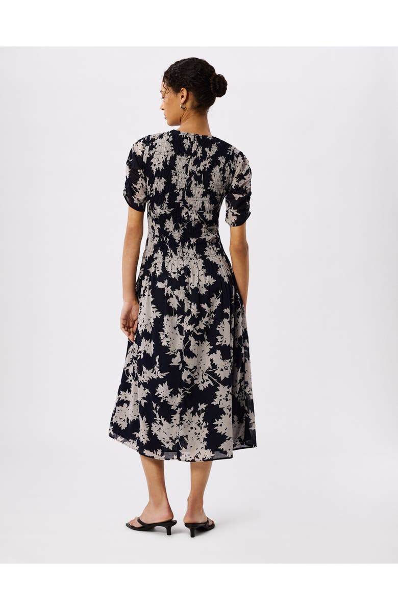 Whistles Shadow Floral Avery Dress, Alternate, color, Navy/Multi