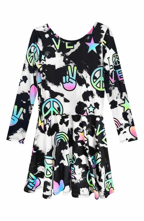 Kids' SimplySoft Long Sleeve Skater Dress