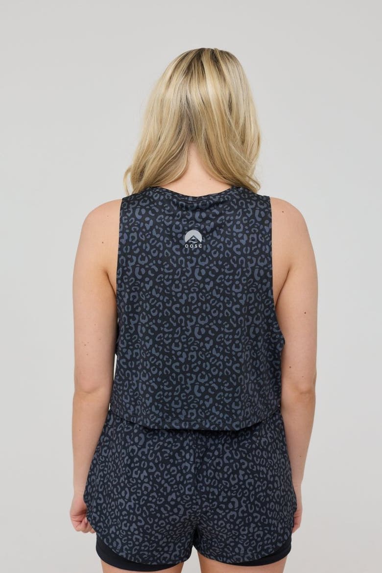 Infinite Cropped Tank Top - Black Leopard, Alternate, color, Black Leopard