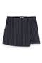 selected Charcoal Cerulean Pinstripe