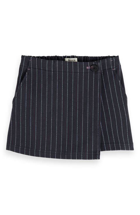 Kids' Pinstripe Skort (Big Kid)