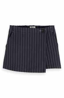 Scotch & Soda Kids' Pinstripe Skort