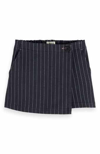 Scotch & Soda Kids' Pinstripe Skort