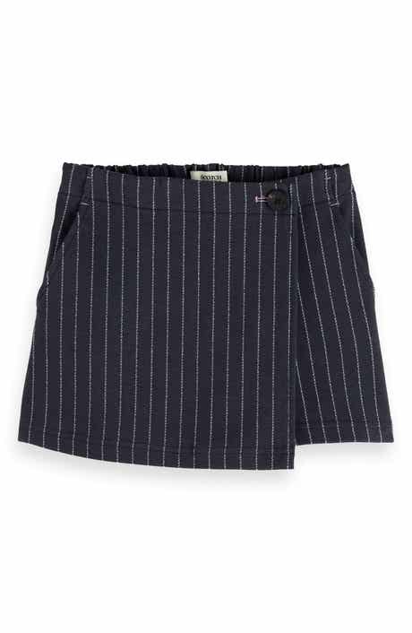 Scotch & Soda Kids' Pinstripe Skort
