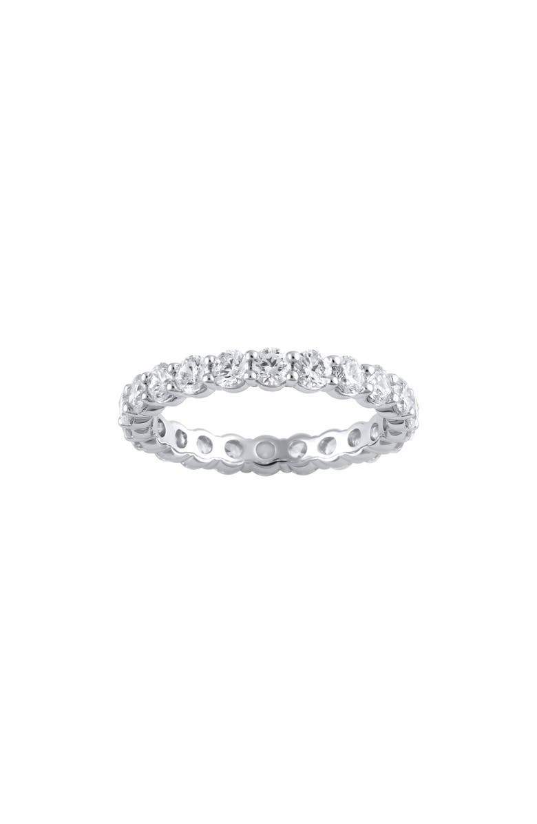 Badgley Mischka Collection Round Cut Lab Created Diamond Infinity Ring - 2.0 ctw., Main, color,