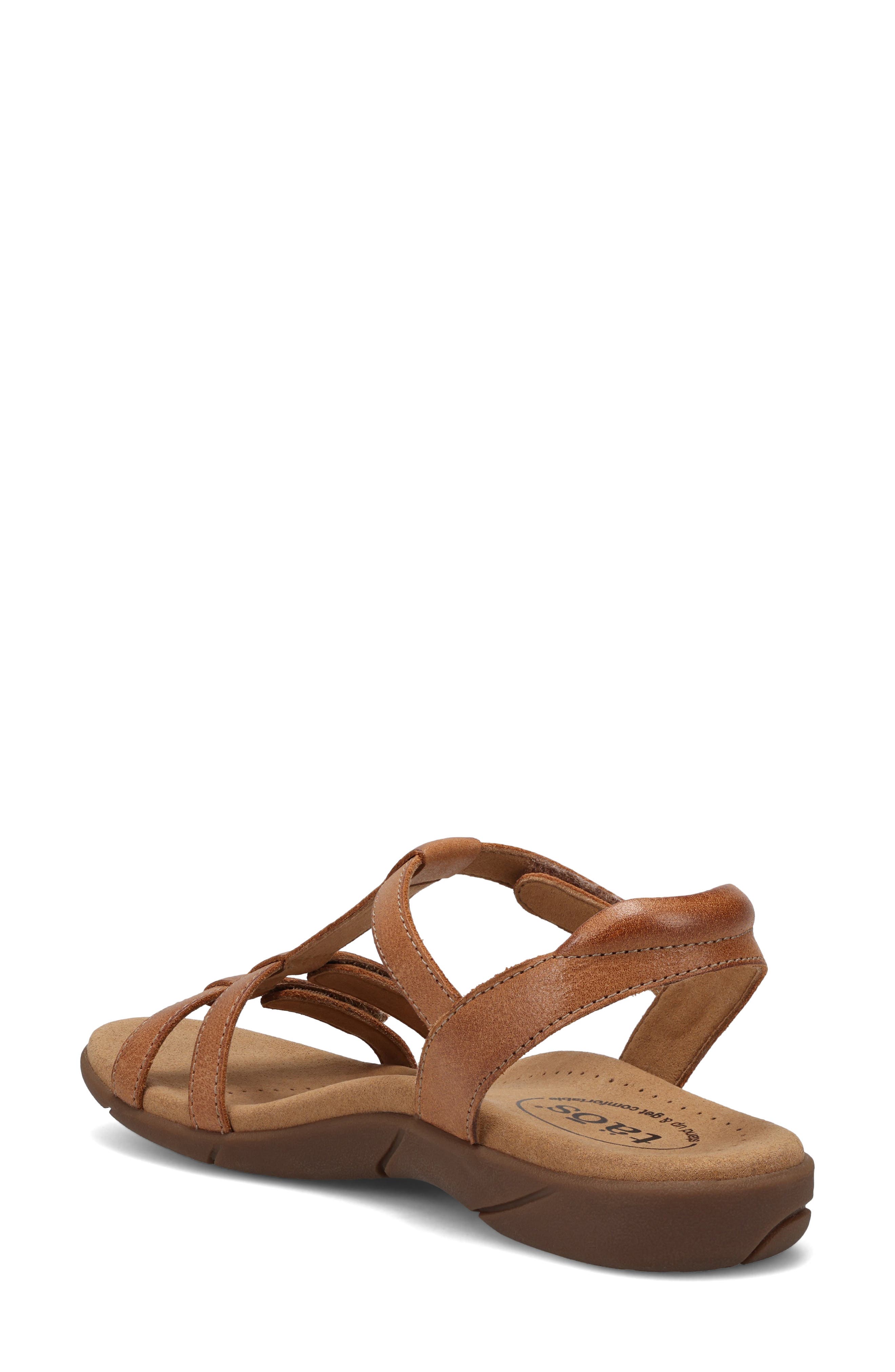 Taos Trophy 2 Sandal, Alternate, color, Honey
