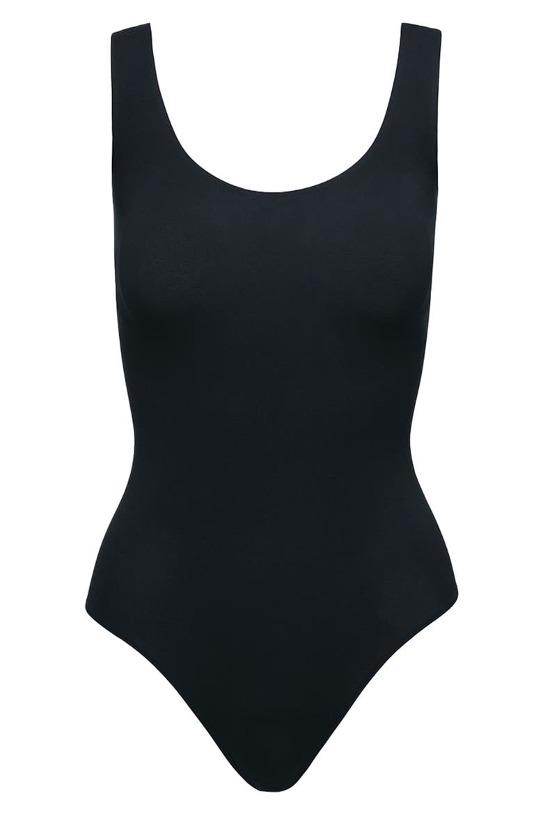 Ballet Tank Bodysuit, Alternate, color, BLACK
