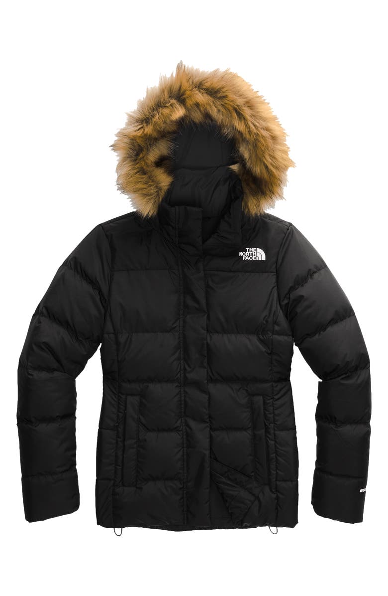 The North Face Gotham Water Repellent 550 Fill Power Down Jacket, Alternate, color, 