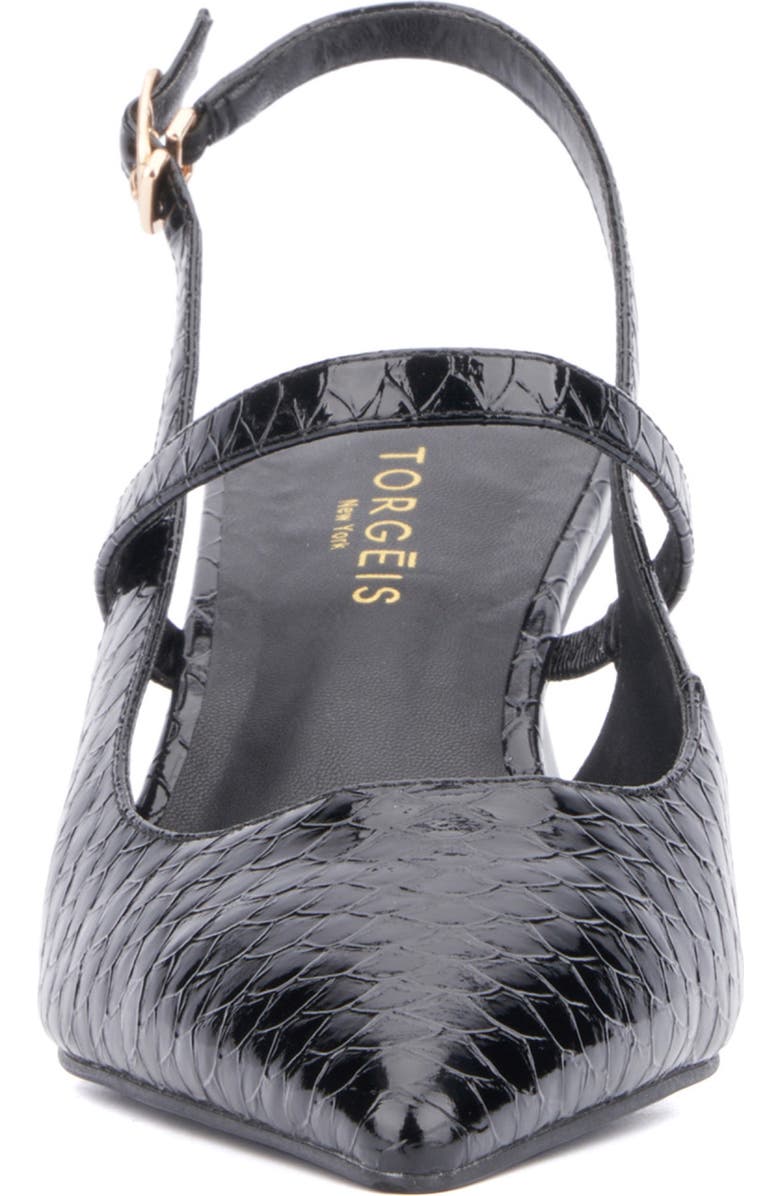 TORGEIS Oria Embossed Slingback Pump, Alternate, color,